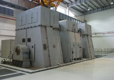 9350kW直流发电机在上海电气临港工厂运行